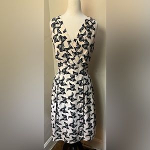 Eliza J paper cranes print dress. Size 10